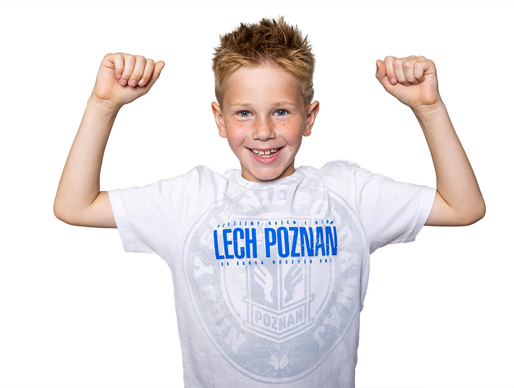 KOSZULKA DZIECIĘCA BĘDZIEMY RAZEM BIAŁA 116