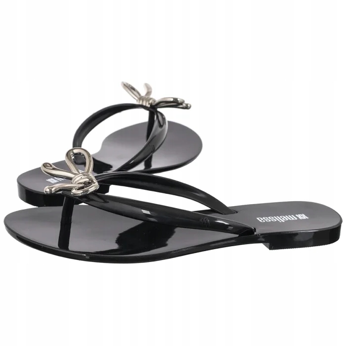 Dámské boty Japonky Nazouváky Melissa Harmonic Iris 37847 Black Černé