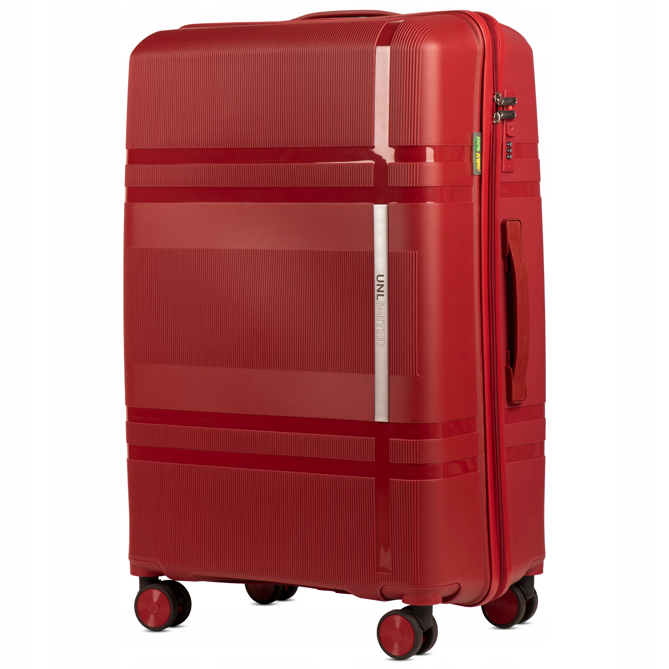 Niezniszczalna DUŻA WALIZKA podróżna XXL na kółkach TWARDA polipropylen Marka inna