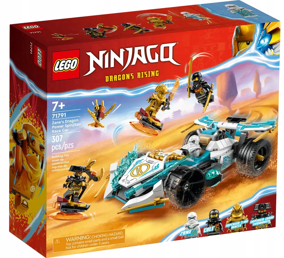 Lego Ninjago Zaneovo závodní auto Spinjitzu