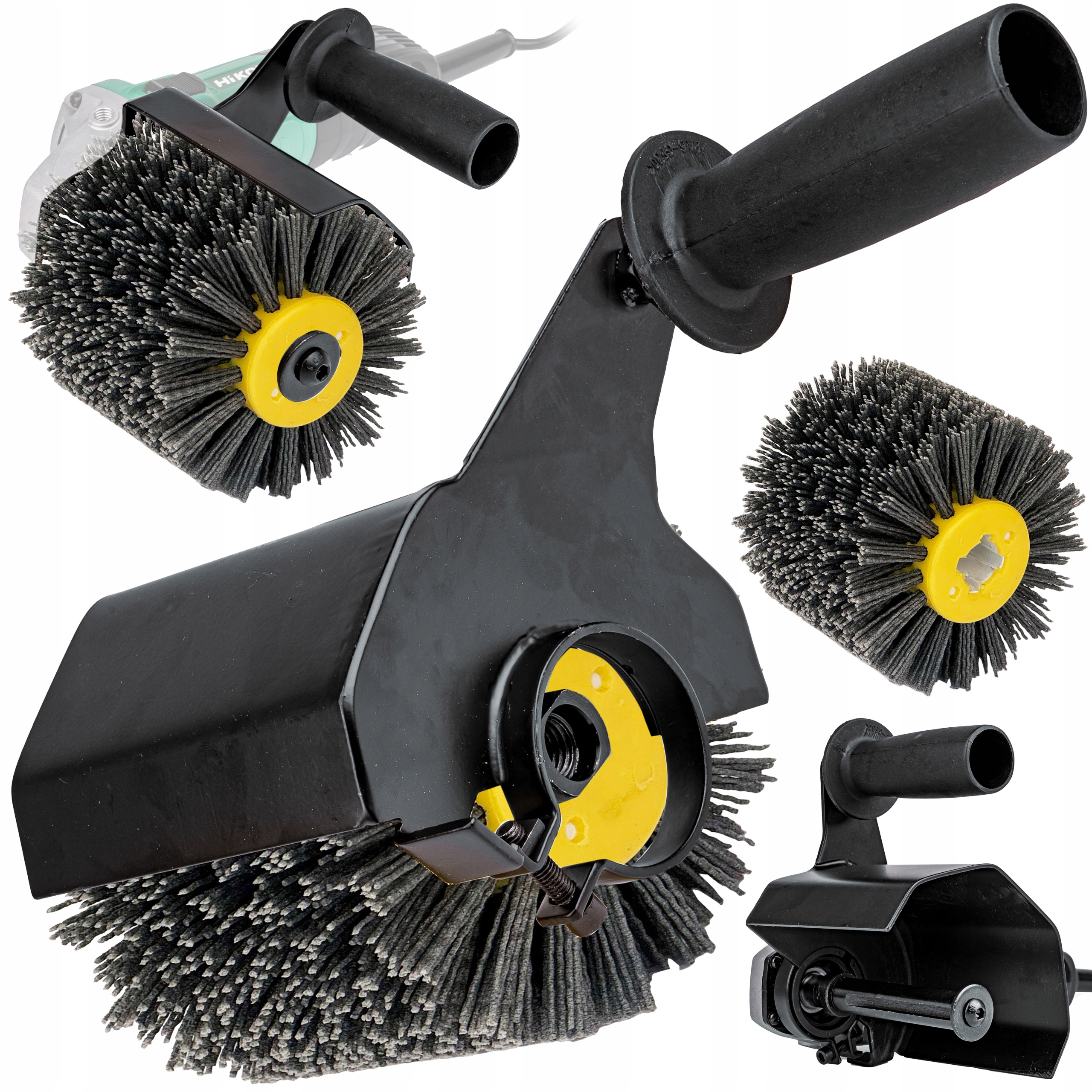 Przystawka Na Szlifierkę Do Szlifowania Satyniarka M14 Szczotka Nylonowa