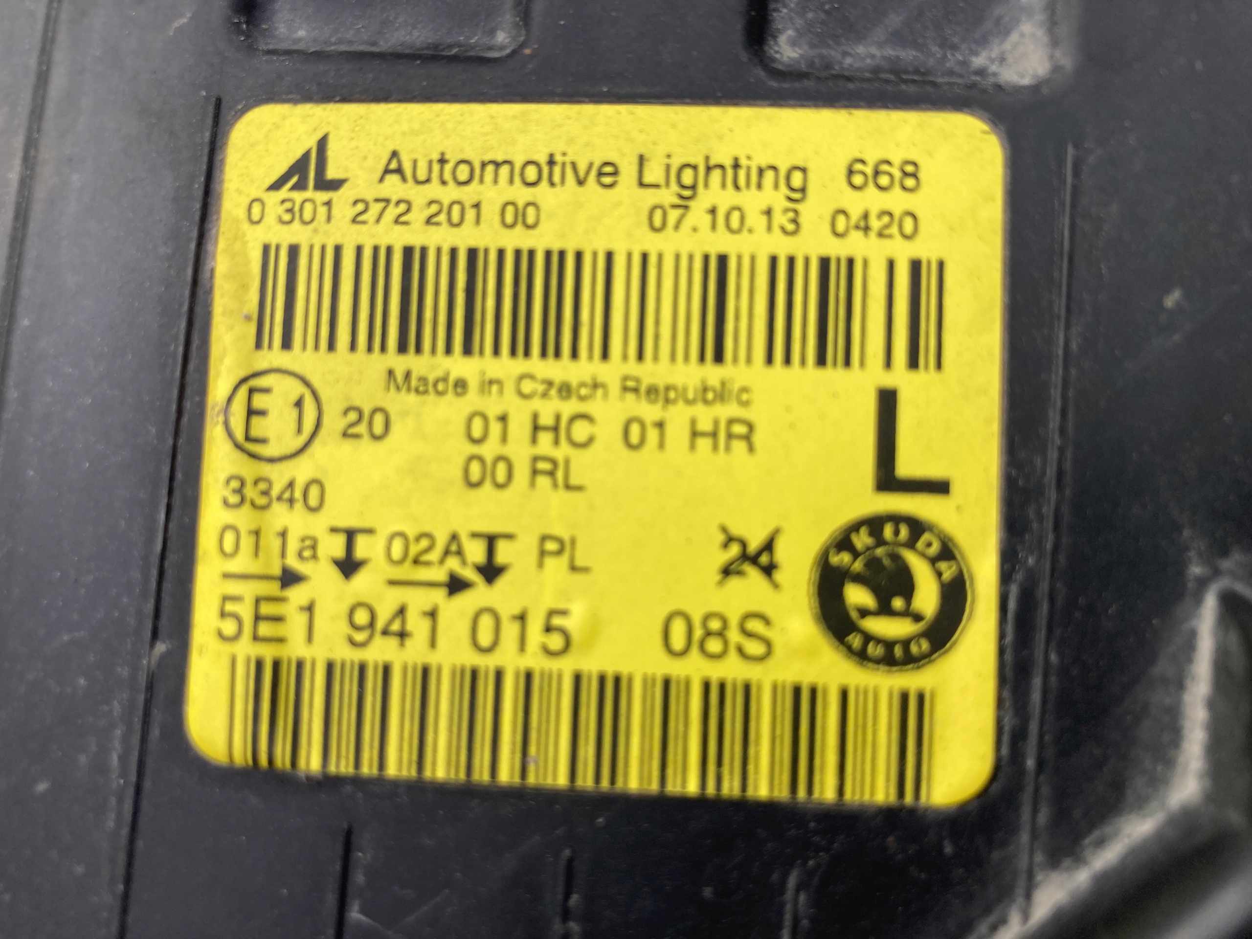 Frontscheinwerfer Skoda Octavia 1U 5E1941015SK LED Links Scheinwerfer Headlight - Thumbnail 6