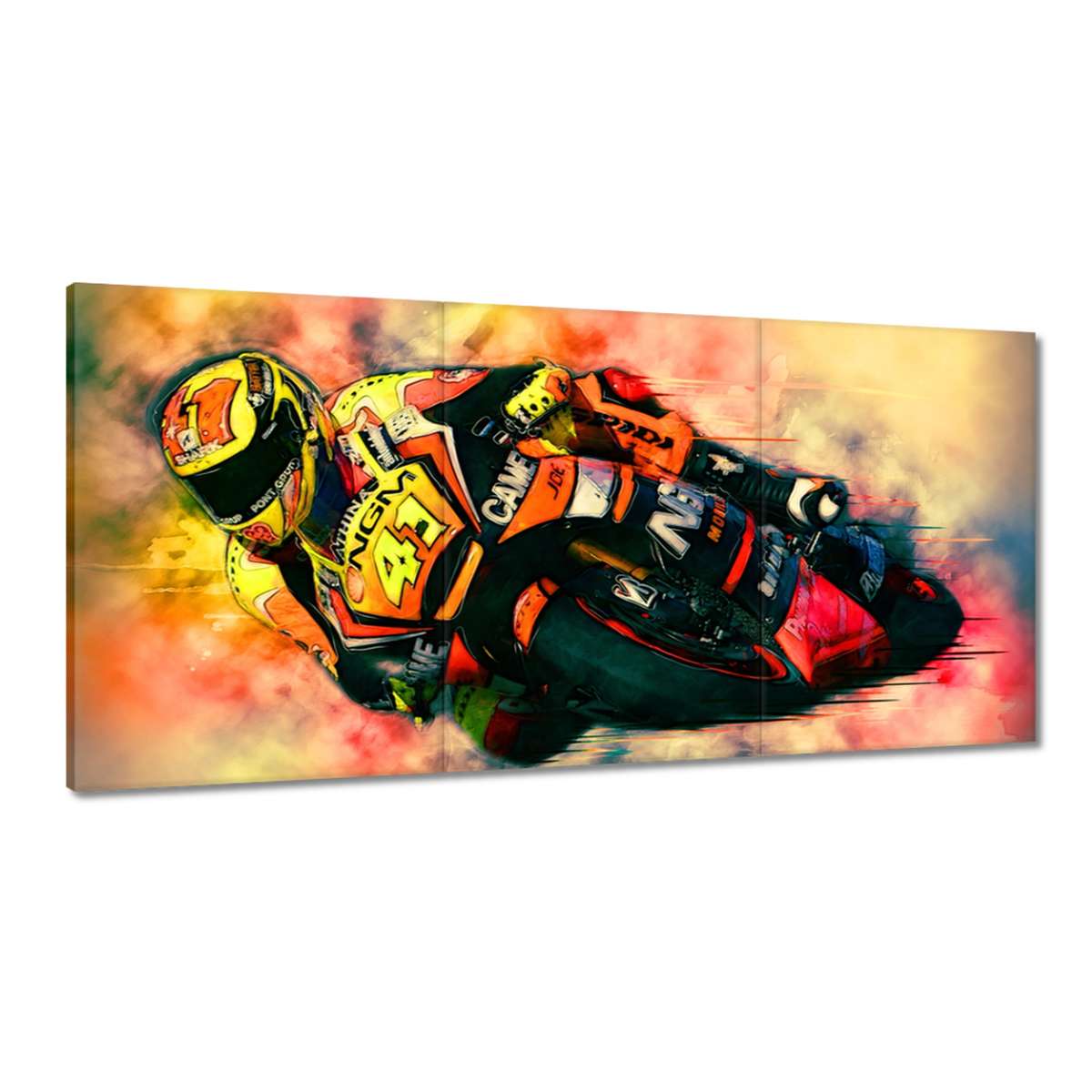 Obrazy 180x90 Sťahovák Športový motocykel