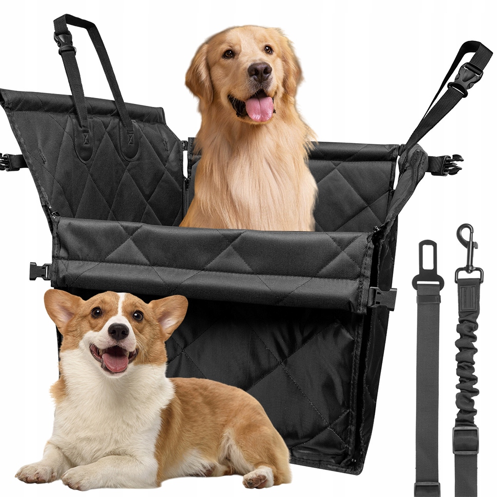 Levně Velký Přepravka Autosedačka Pro Psa Kočku Nepromokavá Podložka Do Auta