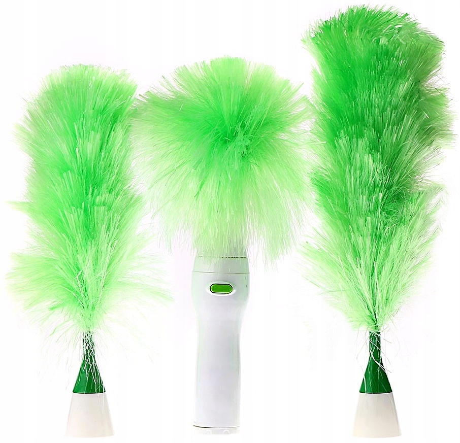 2 x Go Duster Elektrický Rotační Kartáč Na Prach Nečistoty