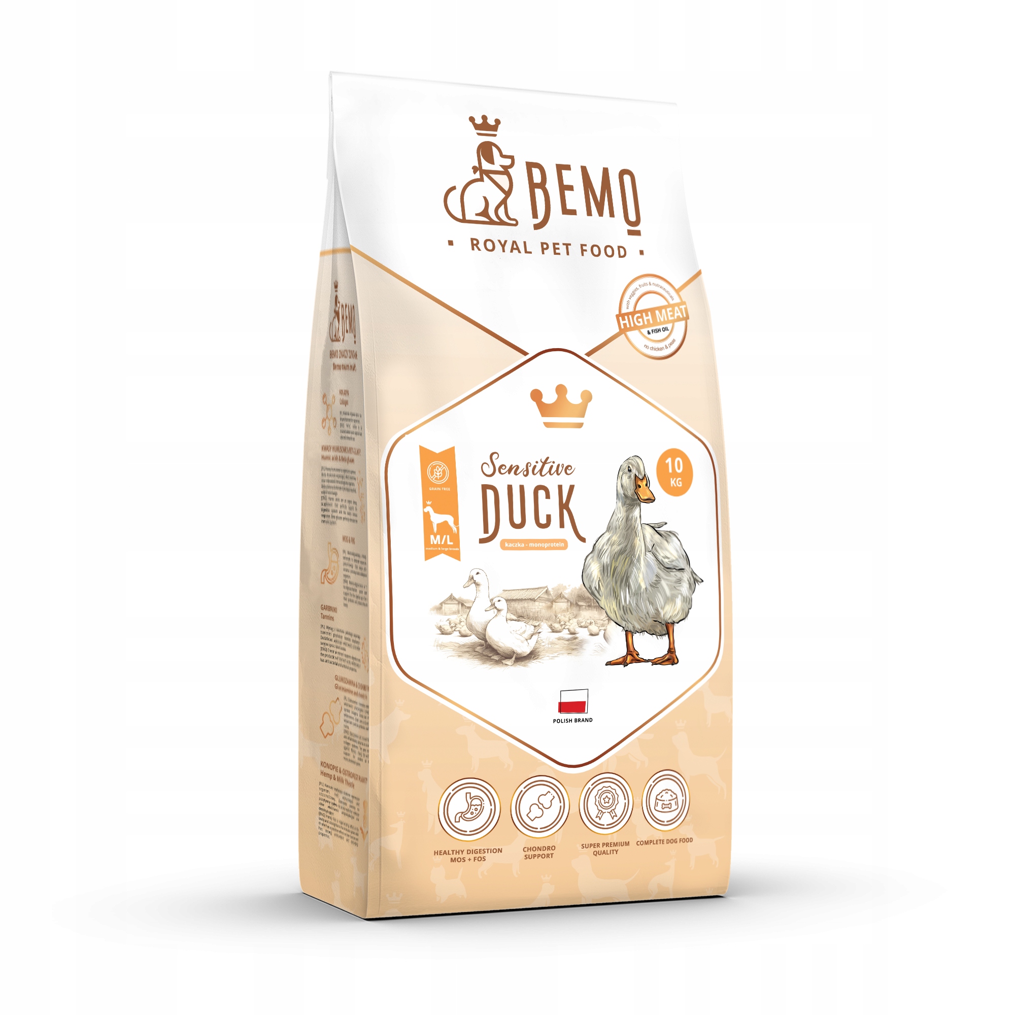 Bemo Sensitive Duck Kaczka M/L 10kg