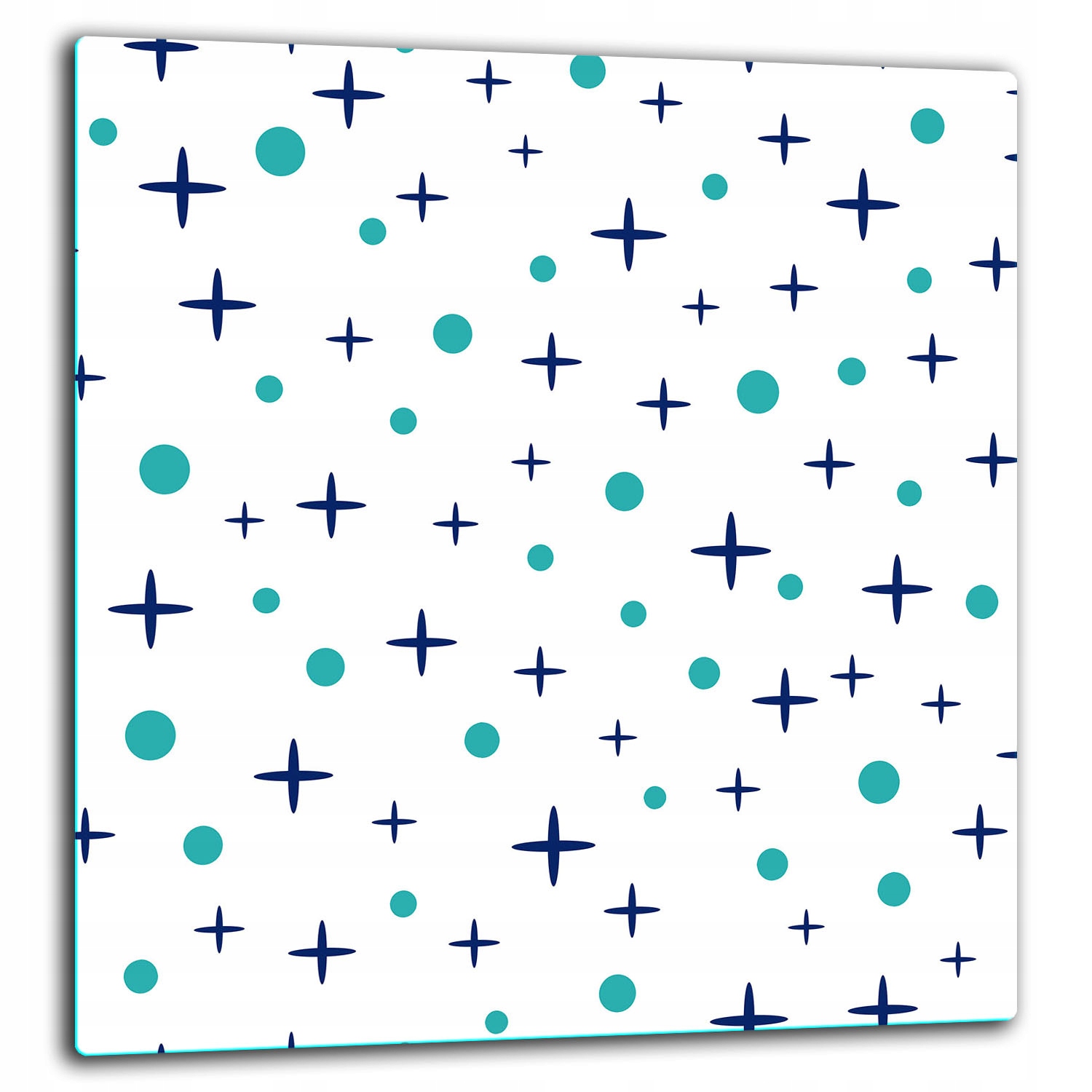 7v1 Skleněná Deska Ochranný Panel 60x65 Vzor Tvrzené Sklo