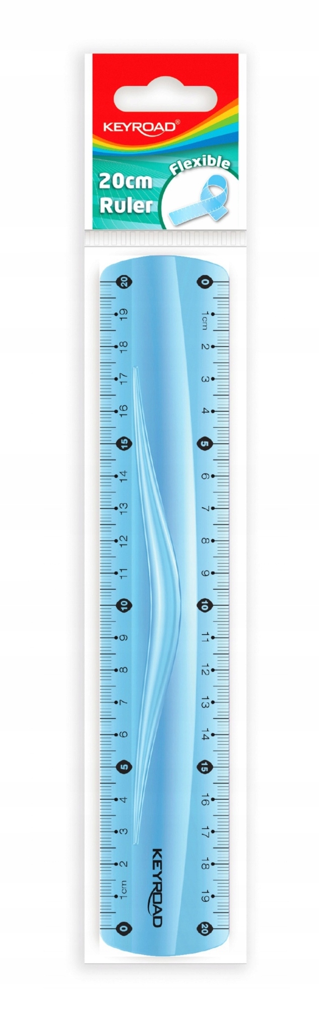 

Linijka 15cm Keyroad elastyczna, mix kolor
