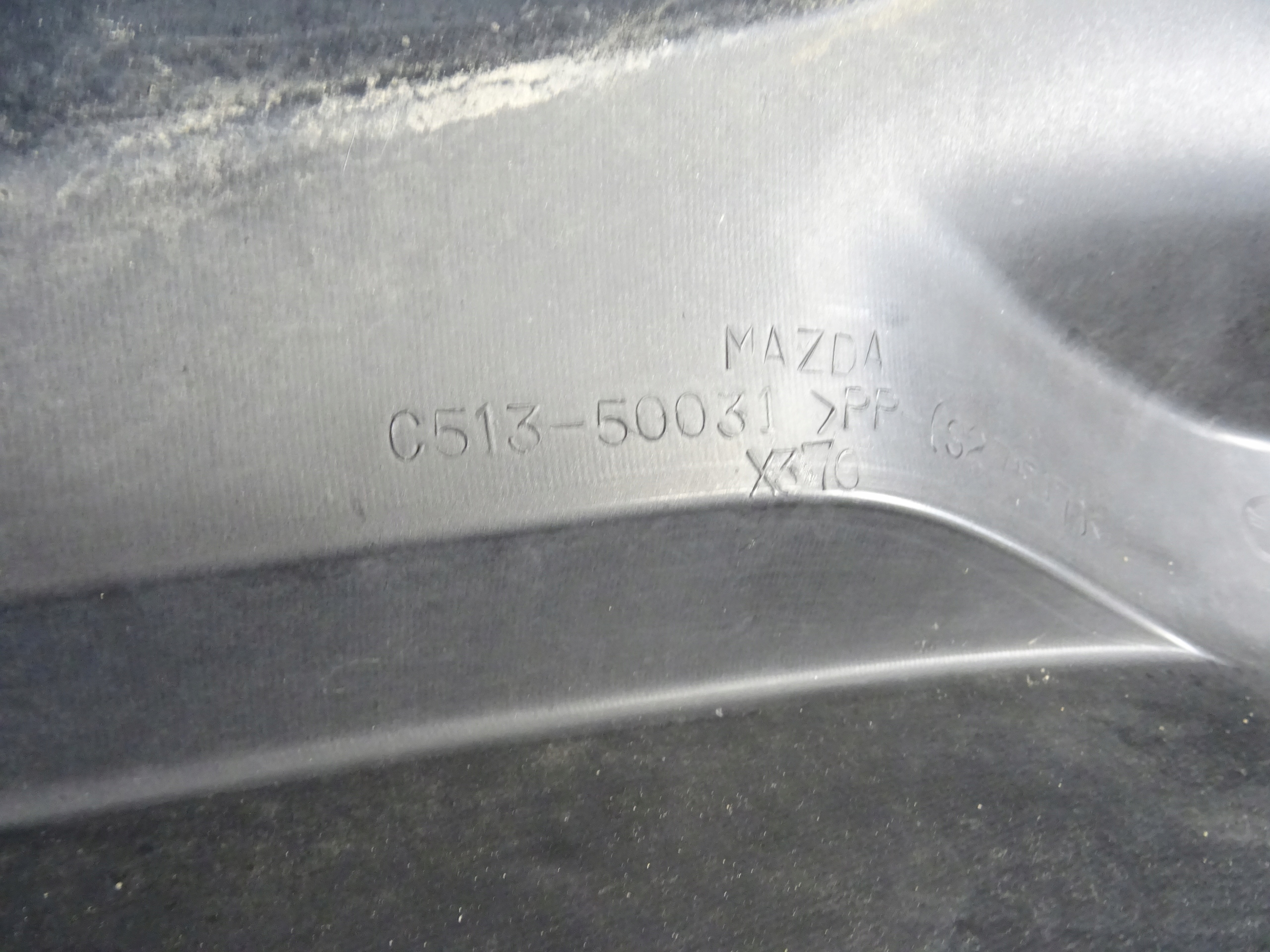 MAZDA 5 10-15 bumper front front