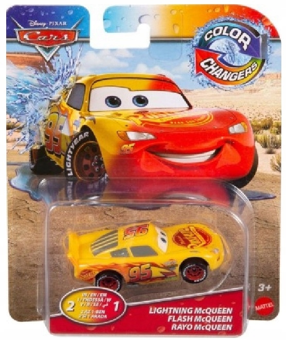 

Zygzak McQueen 95 Cars Auta 1:55 Zmieniający Kolor