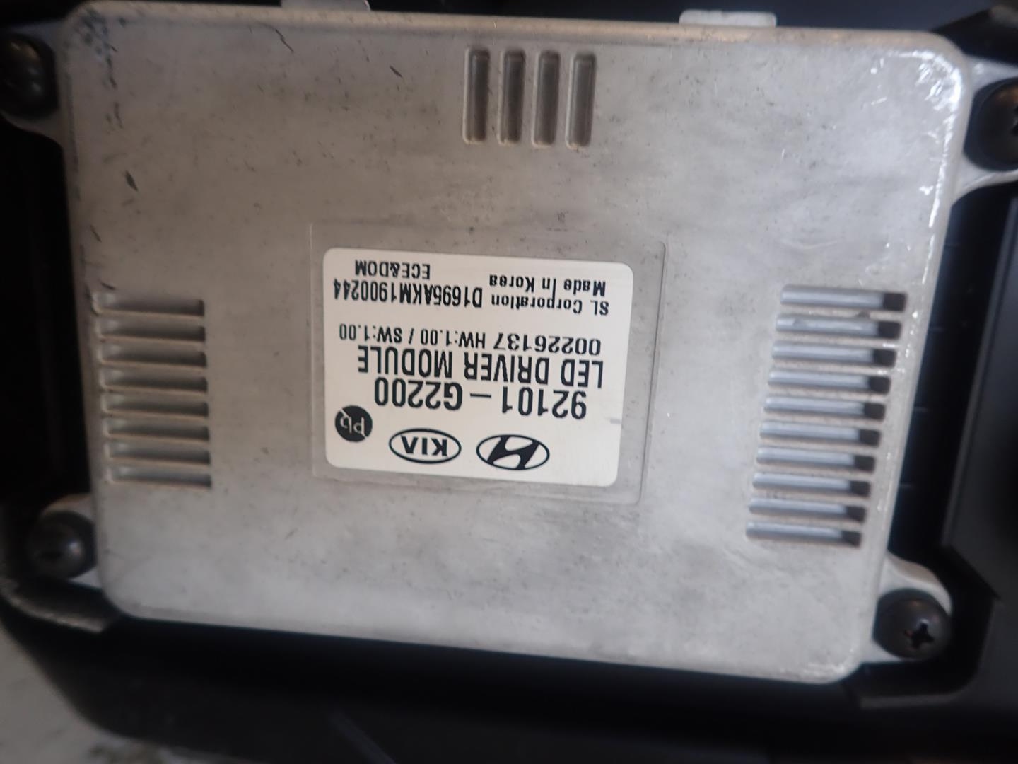 light front left HYUNDAI IONIQ LIFT 2019- FULL LED