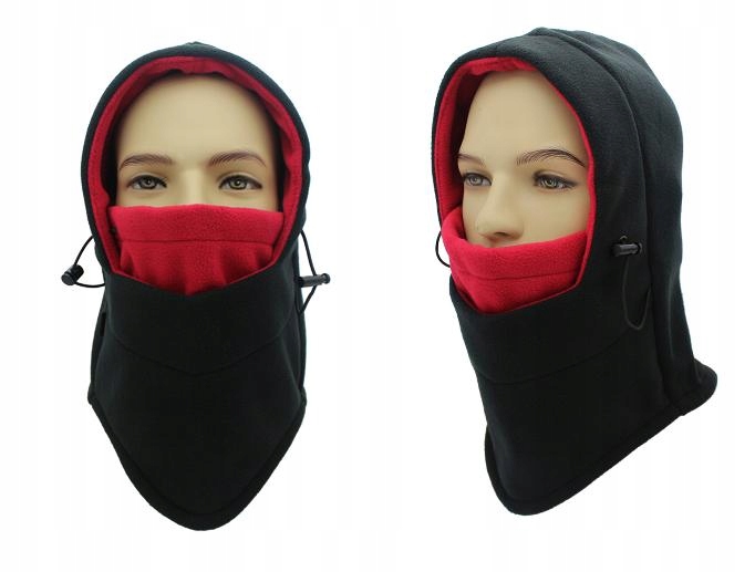 Kominiarka maska Czapka szalik Komin Polar 6w1