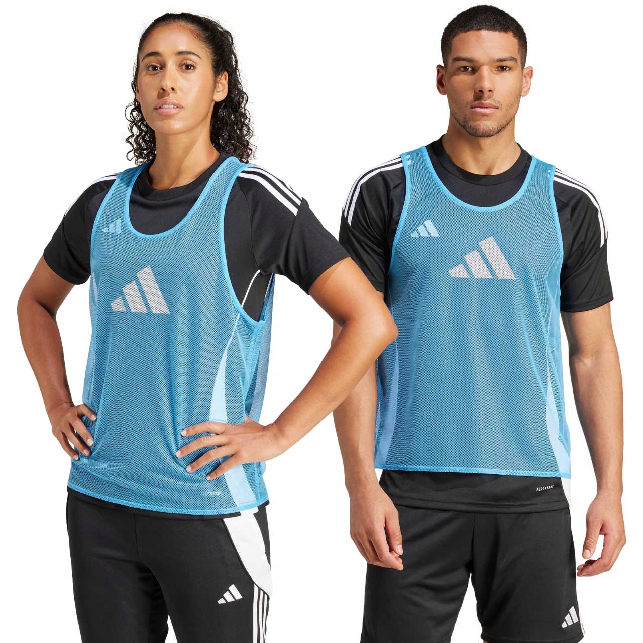 Znacznik adidas Training 24 Bib niebieski JF3243 R. XL