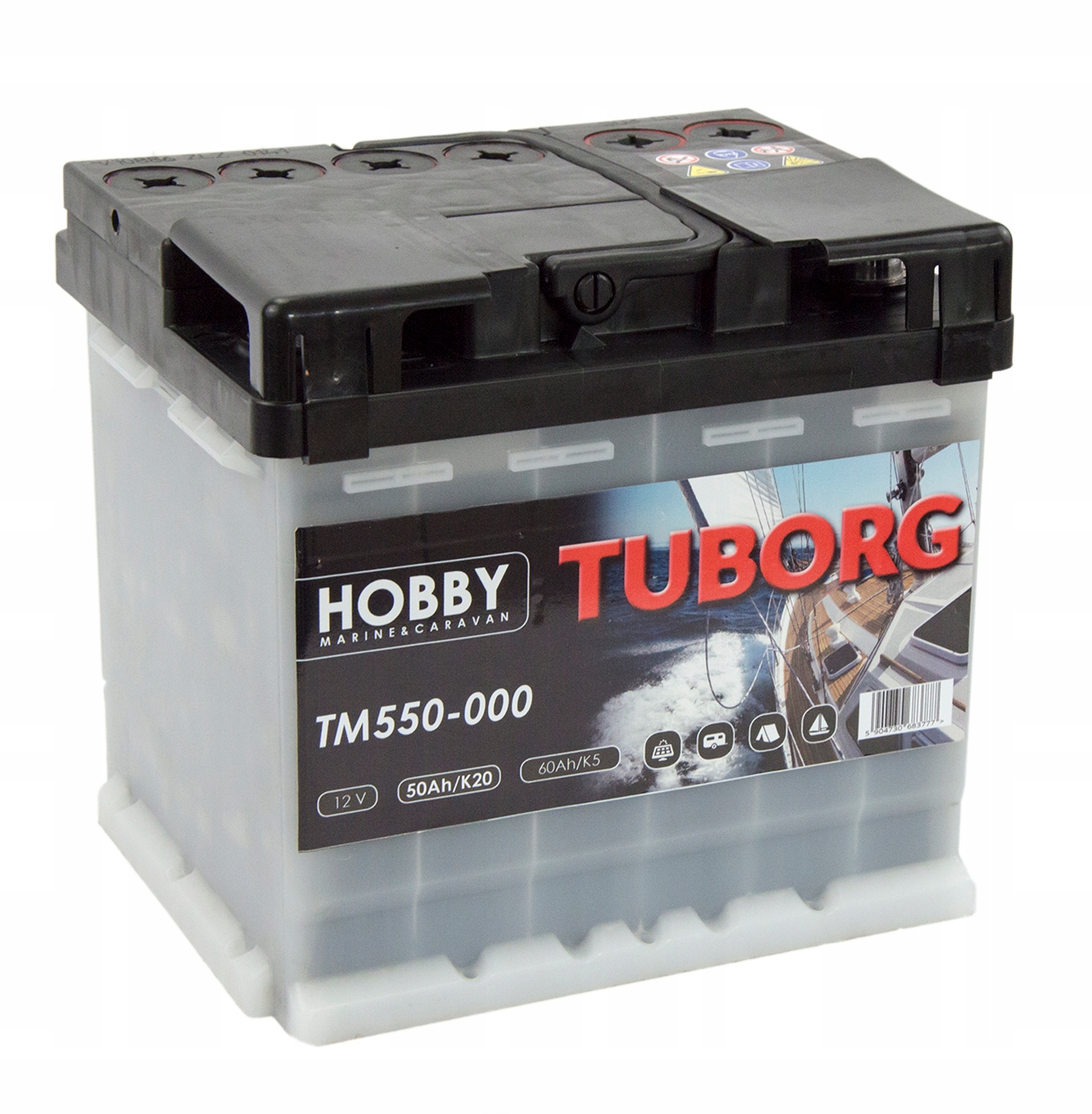 Akumulator Tuborg Hobby Marine 50Ah