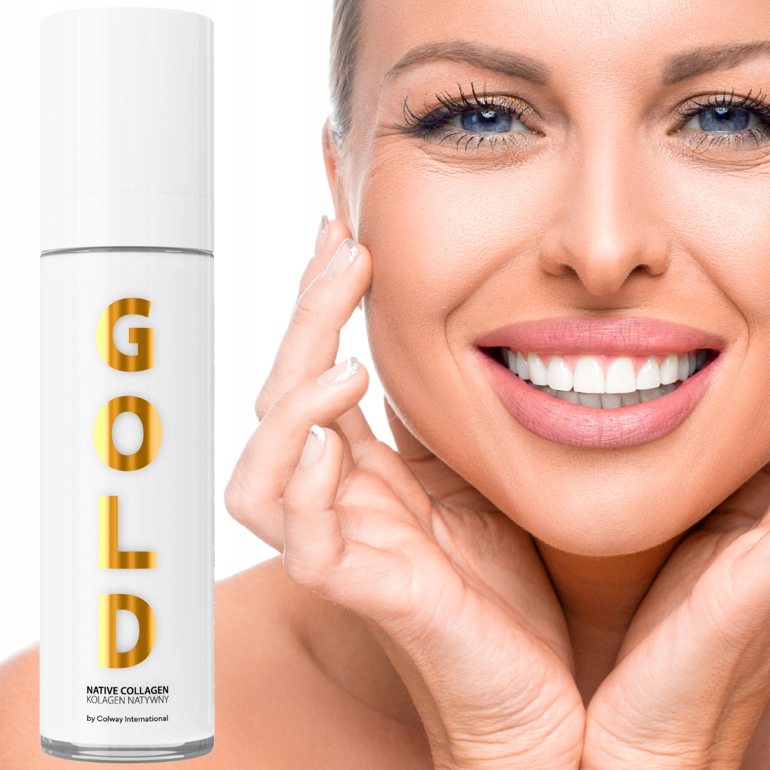 Nativní kolagen Gold 50 ml – Colway International Proti Pigmentovým Skvrnám