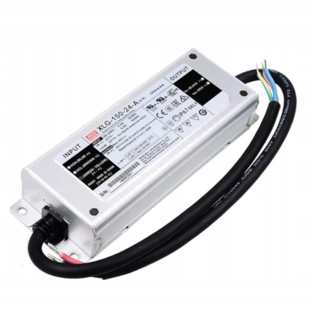 Napájecí Zdroj 150W 24V DC Mean Well XLG-150-24-A IP67
