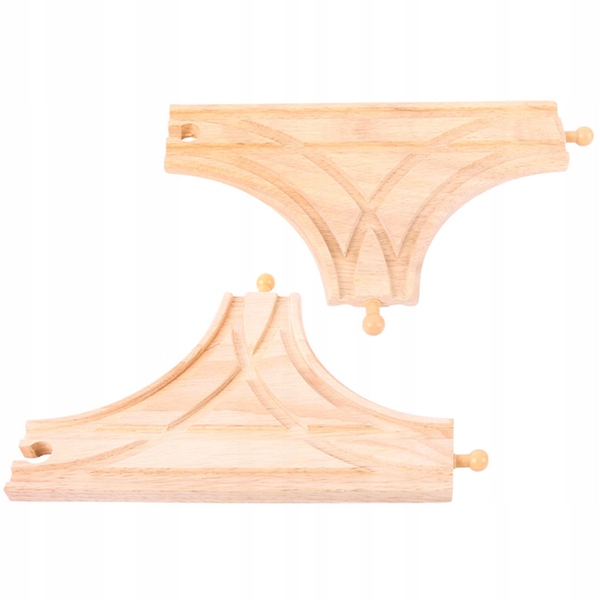 

Skrzyżowania Torów kolejowych Rozjazdy Bigjigs 3+