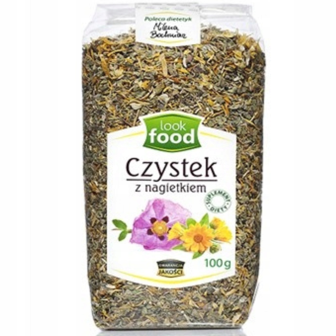 

Czystek Z Nagietkiem Herbata ziołowa 100g LookFood