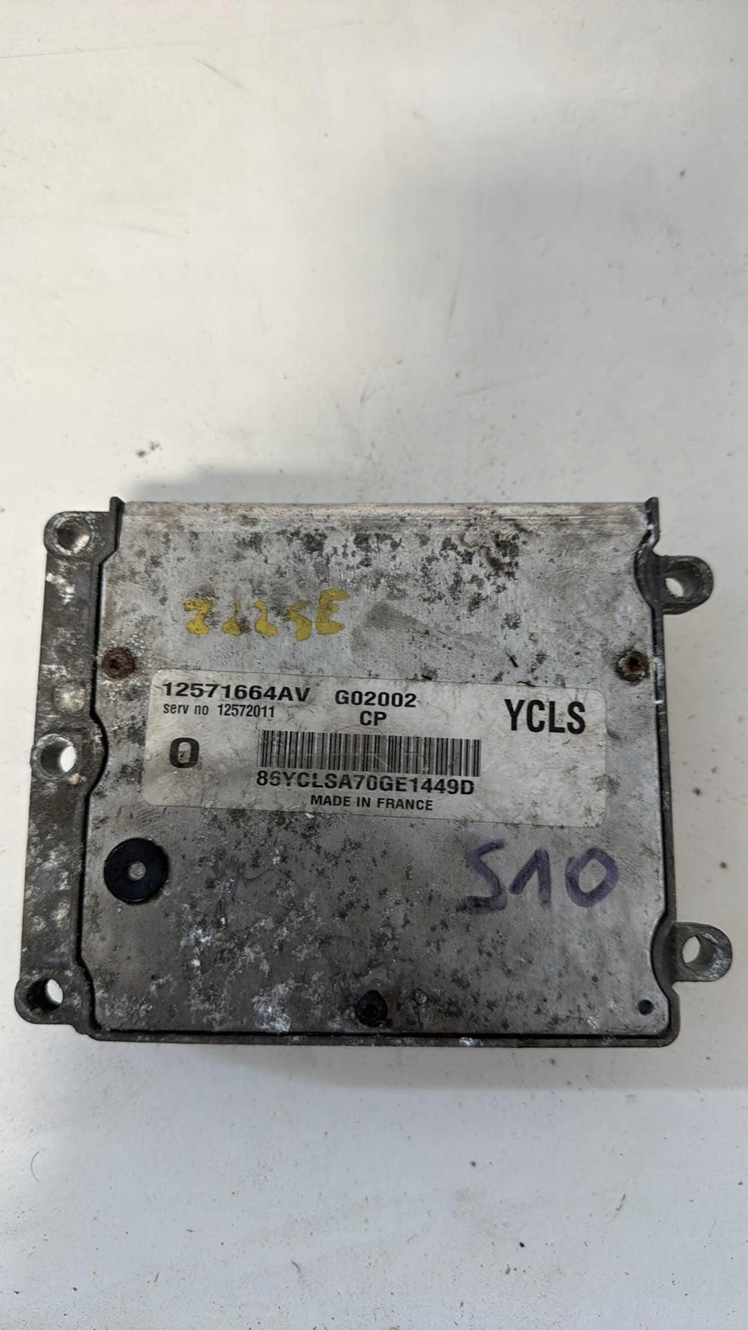 OPEL VECTRA C computer control unit 2.2 16V 12571664AV