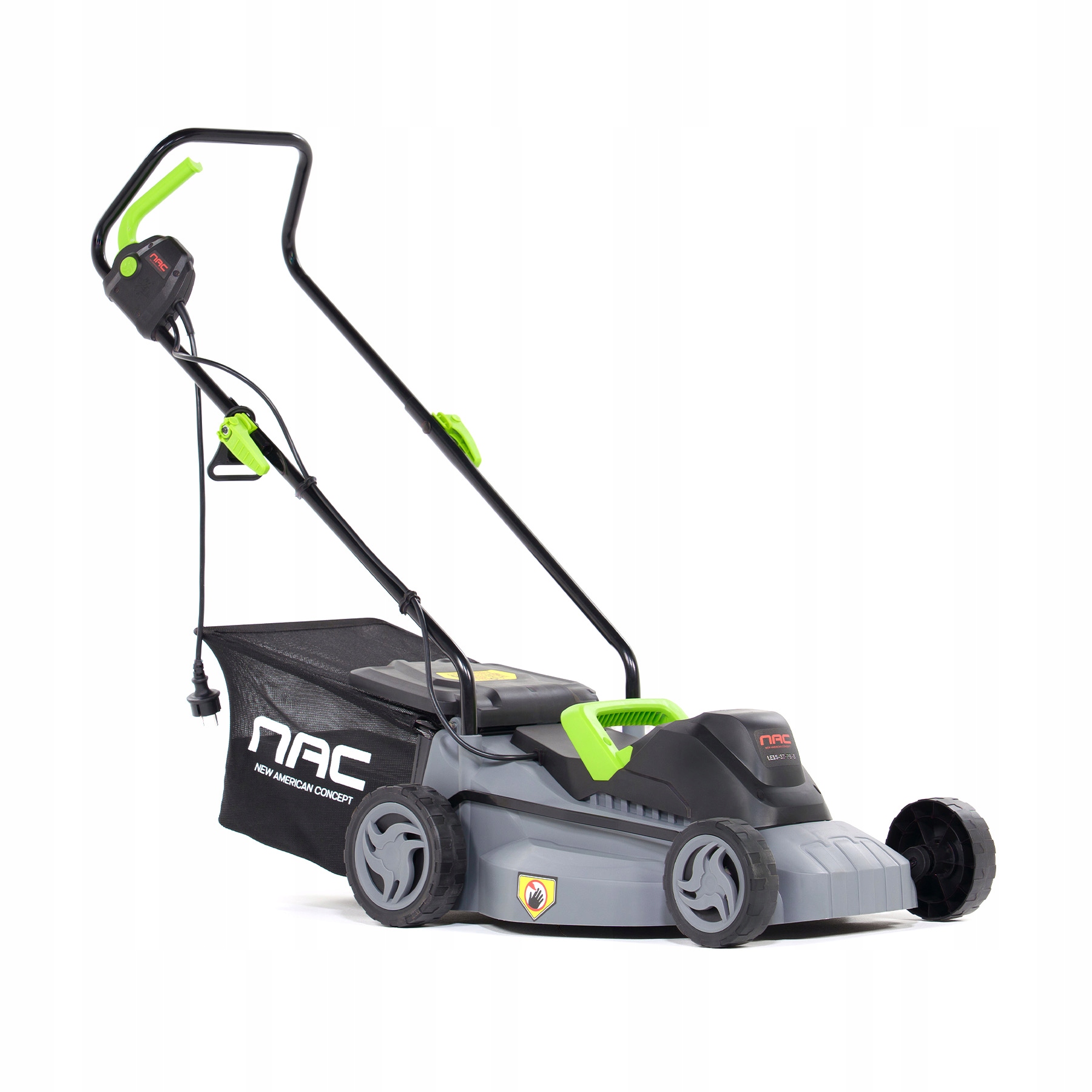 Nac Ľahká Elektrická Kosačka 1500W 28L 37CM Kosenie Na Okrajoch
