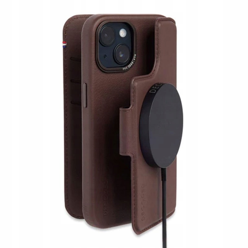 Decoded puzdro Leather Detachable Wallet MagSafe pre iPhone 14 Plus…