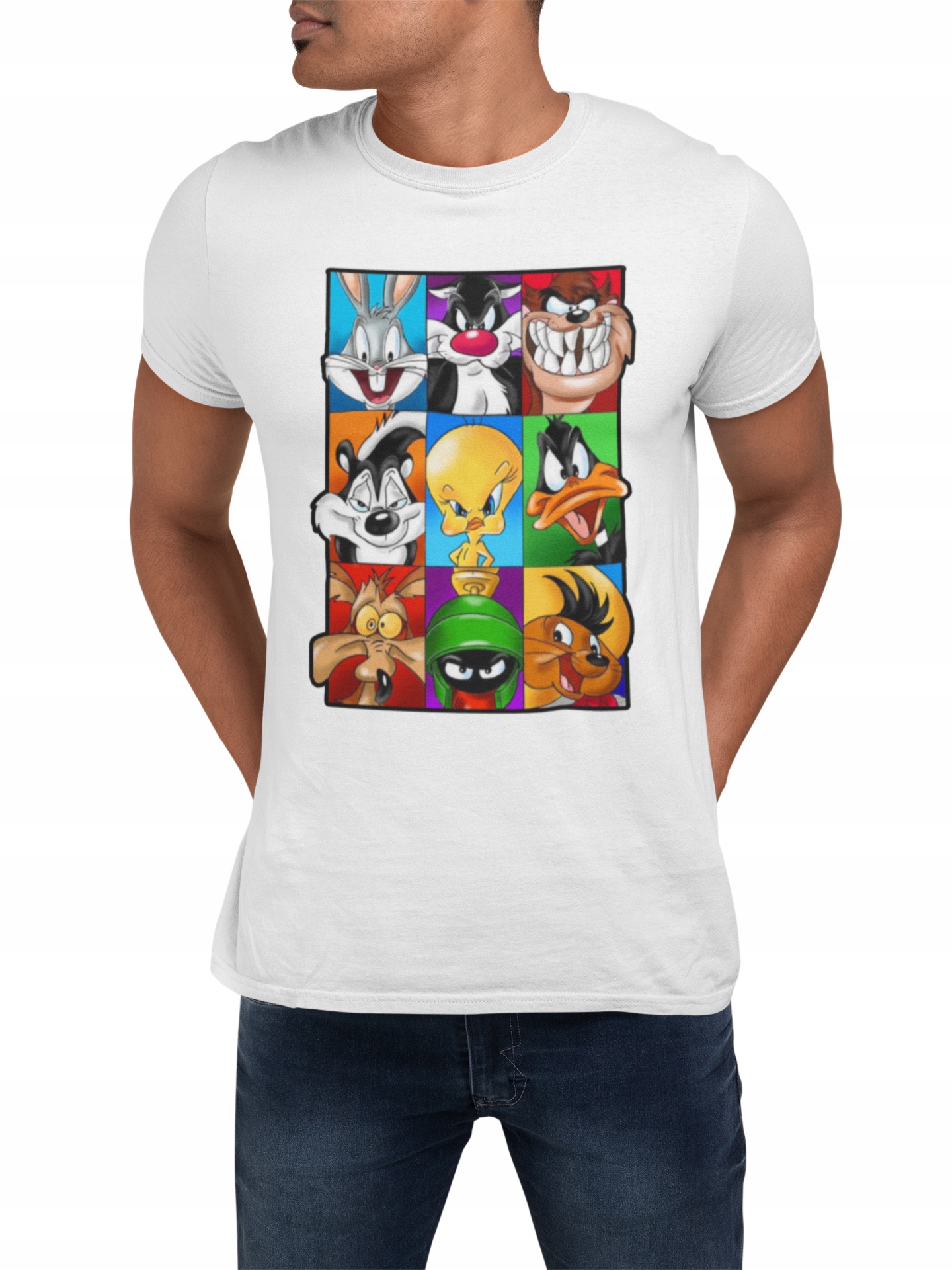 

Koszulka męska-looney tunes- bohaterowie-bajka-3XL