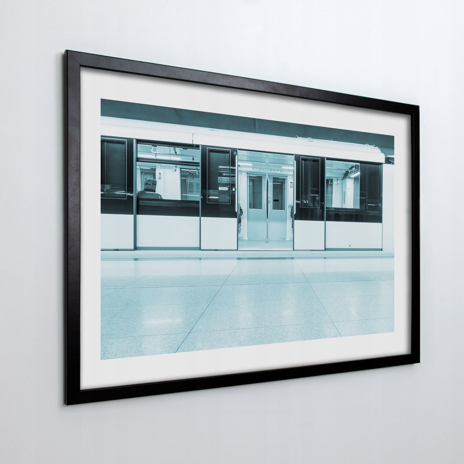 Obraz v rámu na zeď Metro vlak cestování 100x70