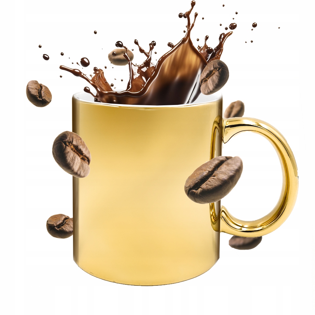 ZŁOTY KUBEK DLA KOLEŻANKI NA POŻEGNIANIE Z PRACY BIURA KORPO NOWA PRACA Marka inna