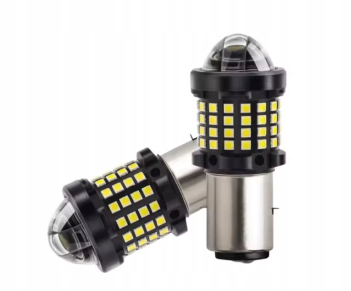 Led Žárovka BA20D 16 W Motocyklový Projektor Extra Silná Na Motorku