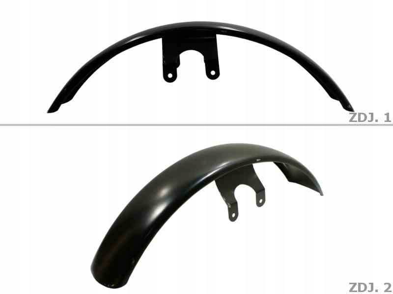 BŁOTNIK PRZÓD MZ ETZ 125/150/250/251 METAL CZARNY HUN