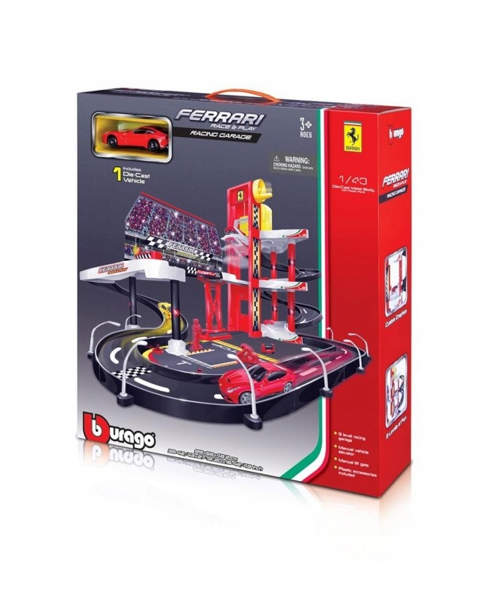 Ferrari Racing Garage 1:43 Bburago