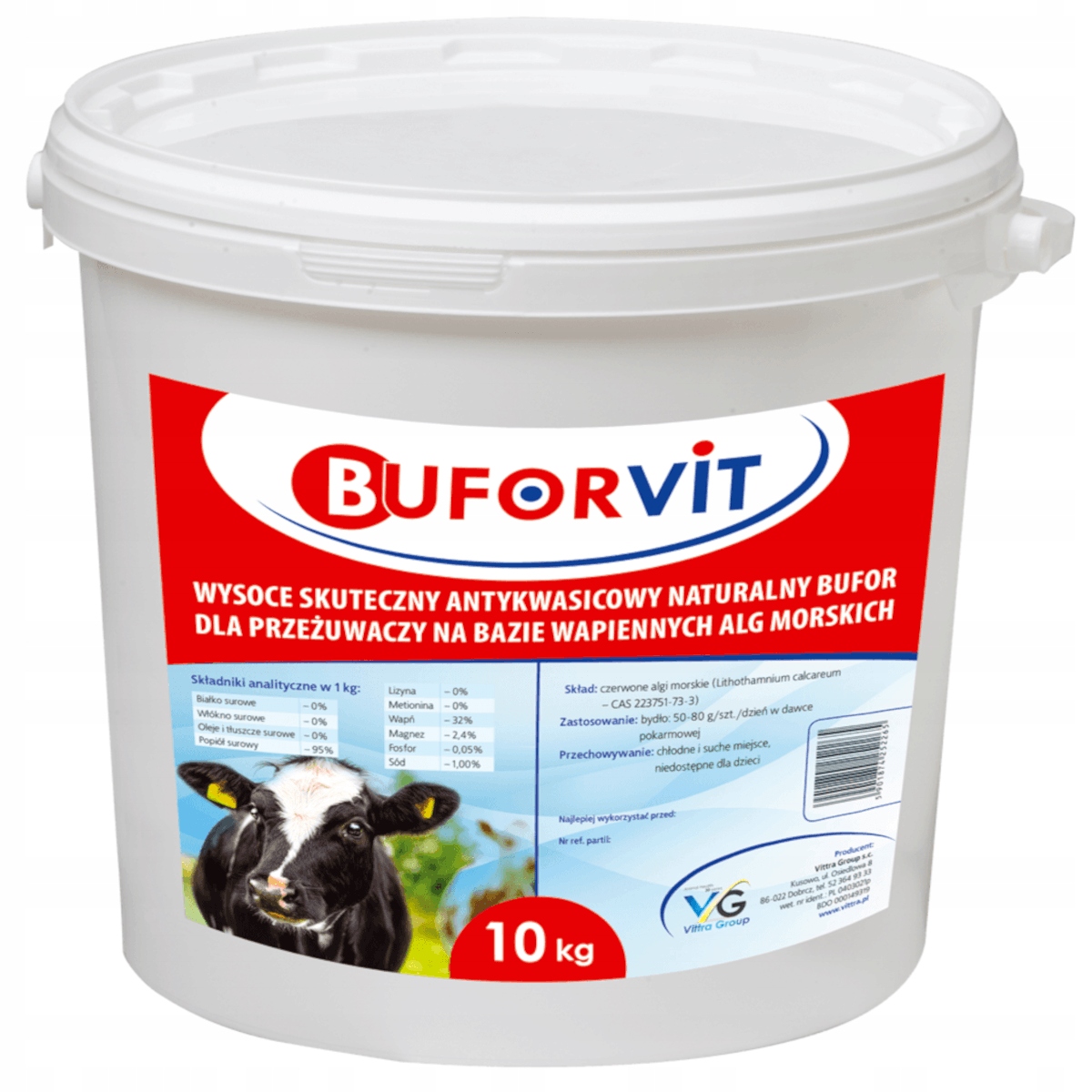 

Buforvit bufor dla przeżuwaczy 10kg z alg morskich