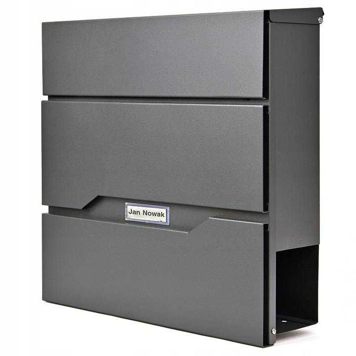 

Skrzynka Na Listy Antracyt Duża Pocztowa Premium