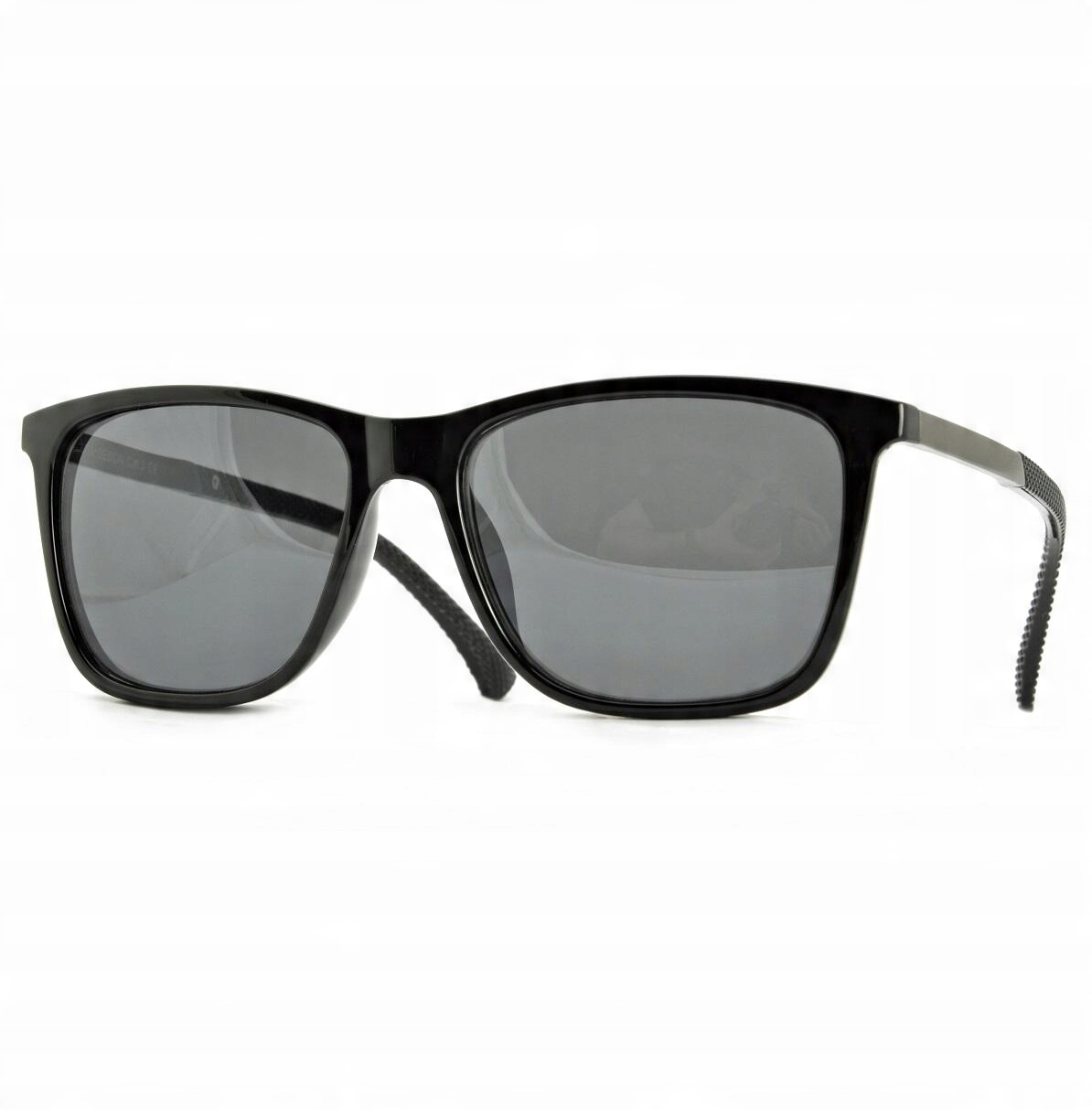 

Damskie Okulary Przeciwsłoneczne Nerd czarne UV400