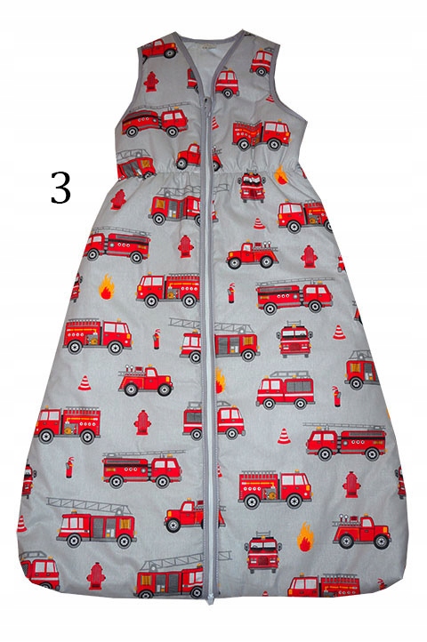 ŚPIWÓR ŚPIWOREK DO SPANIA 128-134 cm OCIEPLANY Marka EMA