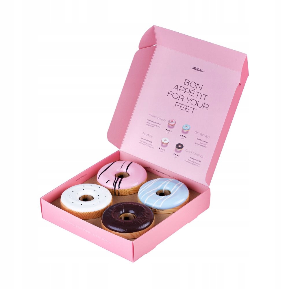 Zestaw pilników do pięt Donut Worry For Feet MiaCalnea 1 op. ()
