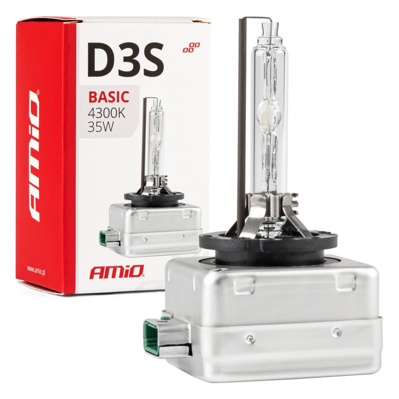 

Żarówka Żarnik Xenon Ksenon D3S 35W 4300K AMiO