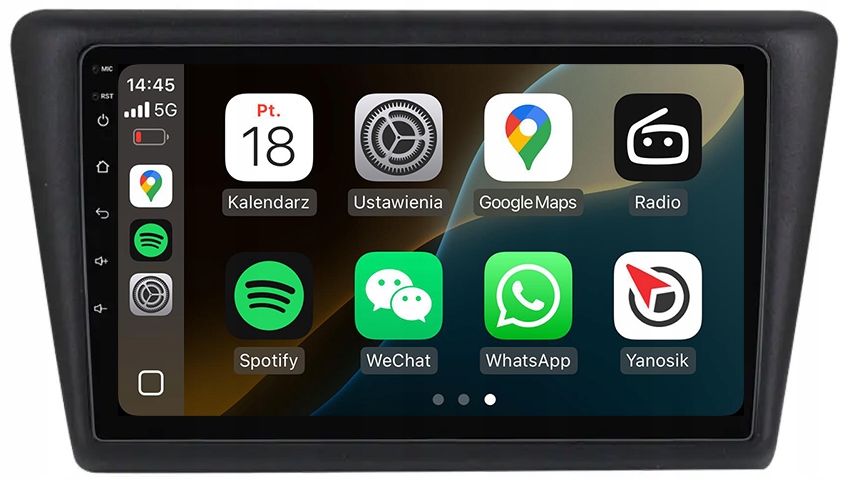 Skoda Rapid Rádio Navigace Android Auto Apple Carplay Duduauto