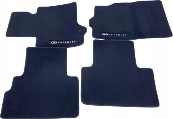 КИЛИМКИ ВЕЛЮРОВІ ЧОРНІ ІНФІНІТІ Qx50 Ex30d Ex35