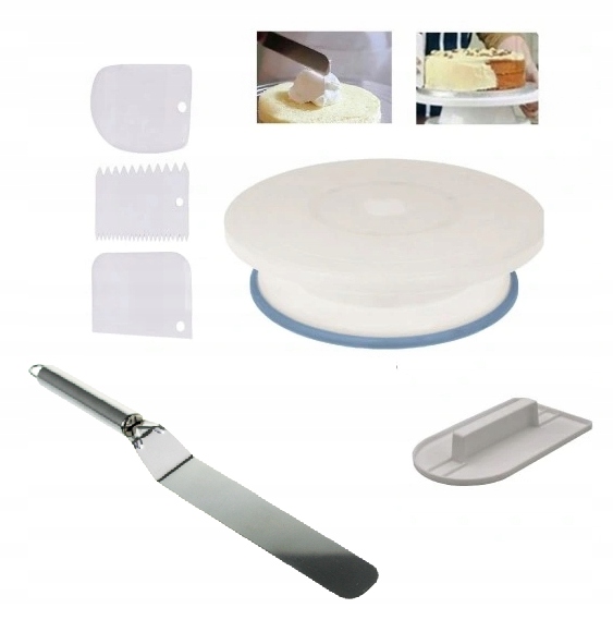 

Zestaw XXL do dekoracji Patera ciasta Tortu
