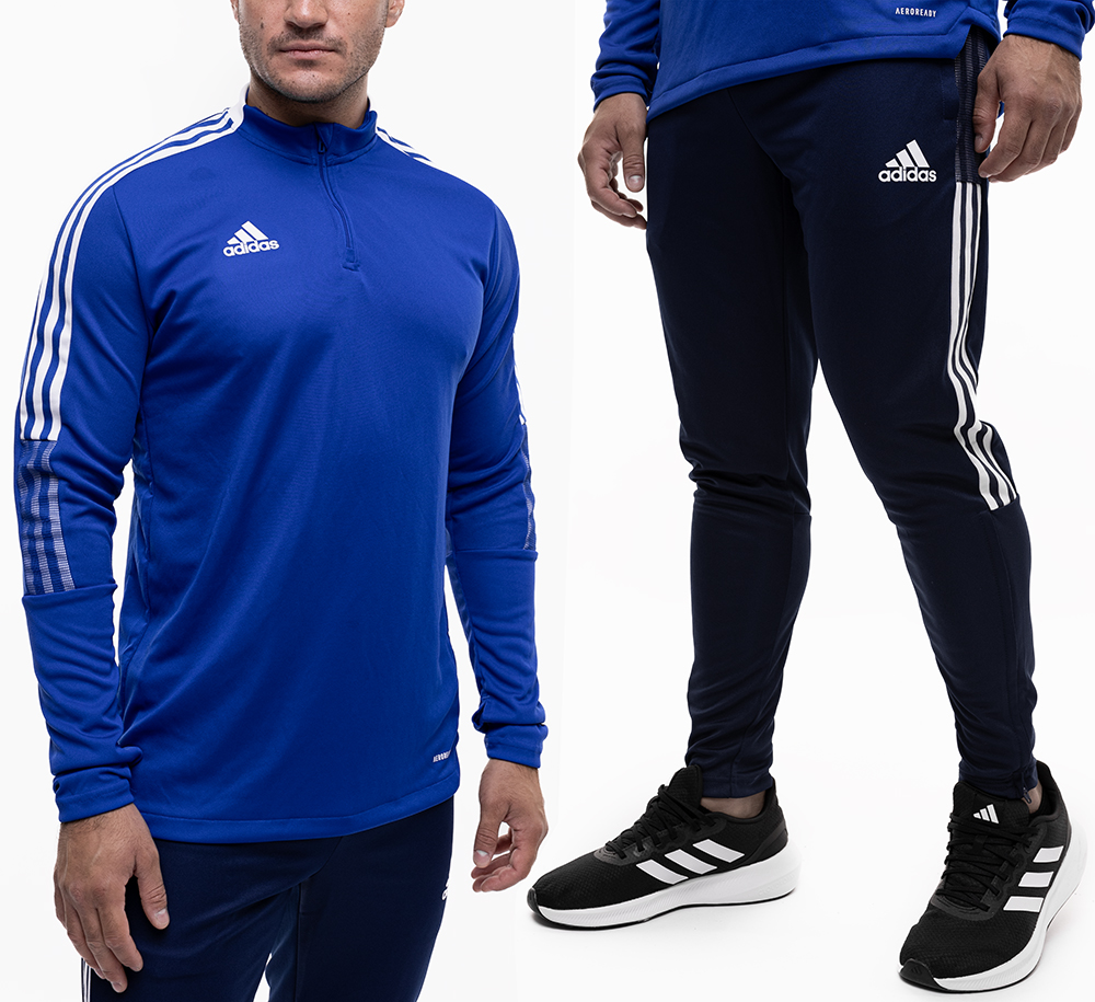 Teplákovka Pánský komplet adidas Tiro 21 Sportovní tréninková Mikina Kalhoty vel. S