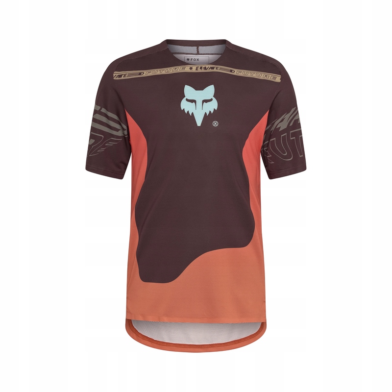 Koszulka Rowerowa T-shirt Mtb Fox Flexair Elevated Cocoa Rozmiar XL