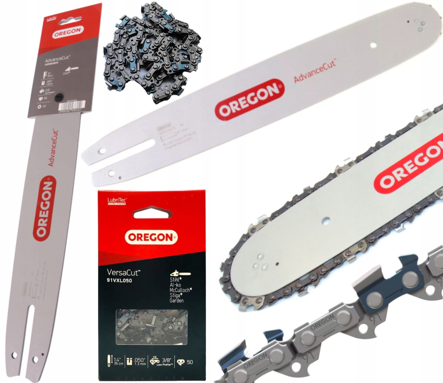 PROWADNICA DO STIHL 14'' 35cm + ŁAŃCUCH 50 3/8 1.3