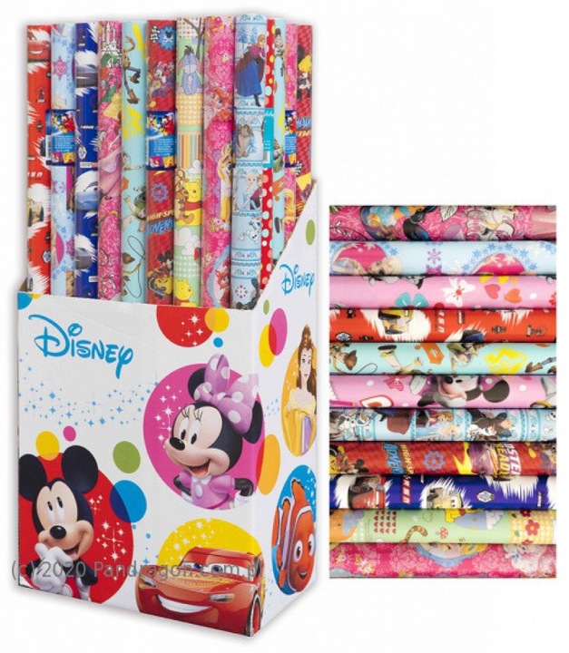 PAPIER OZDOBNY Z POSTACIAMI BAJEK DISNEYA 70x200cm 1 SZT