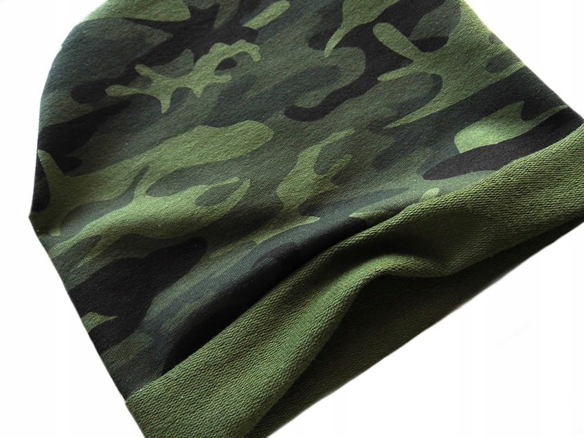 

Moro lekka Militarna czapka chłopięca dresowa gree