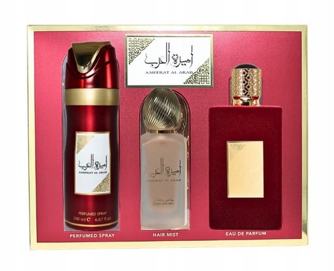 Set Asdaff Ameerat Al Arab 100ML Edp 200 ML Deo 50ML ML Mlha Na Vlasy