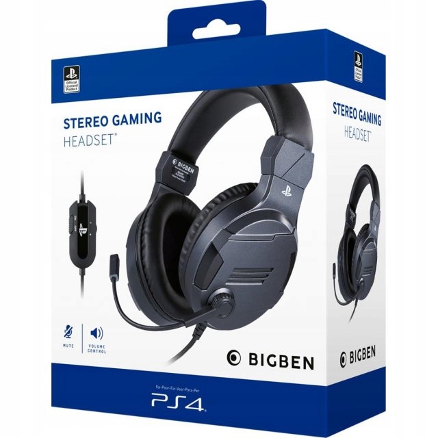 BigBen Stereo Headset V3 (PS4/PS5) titan