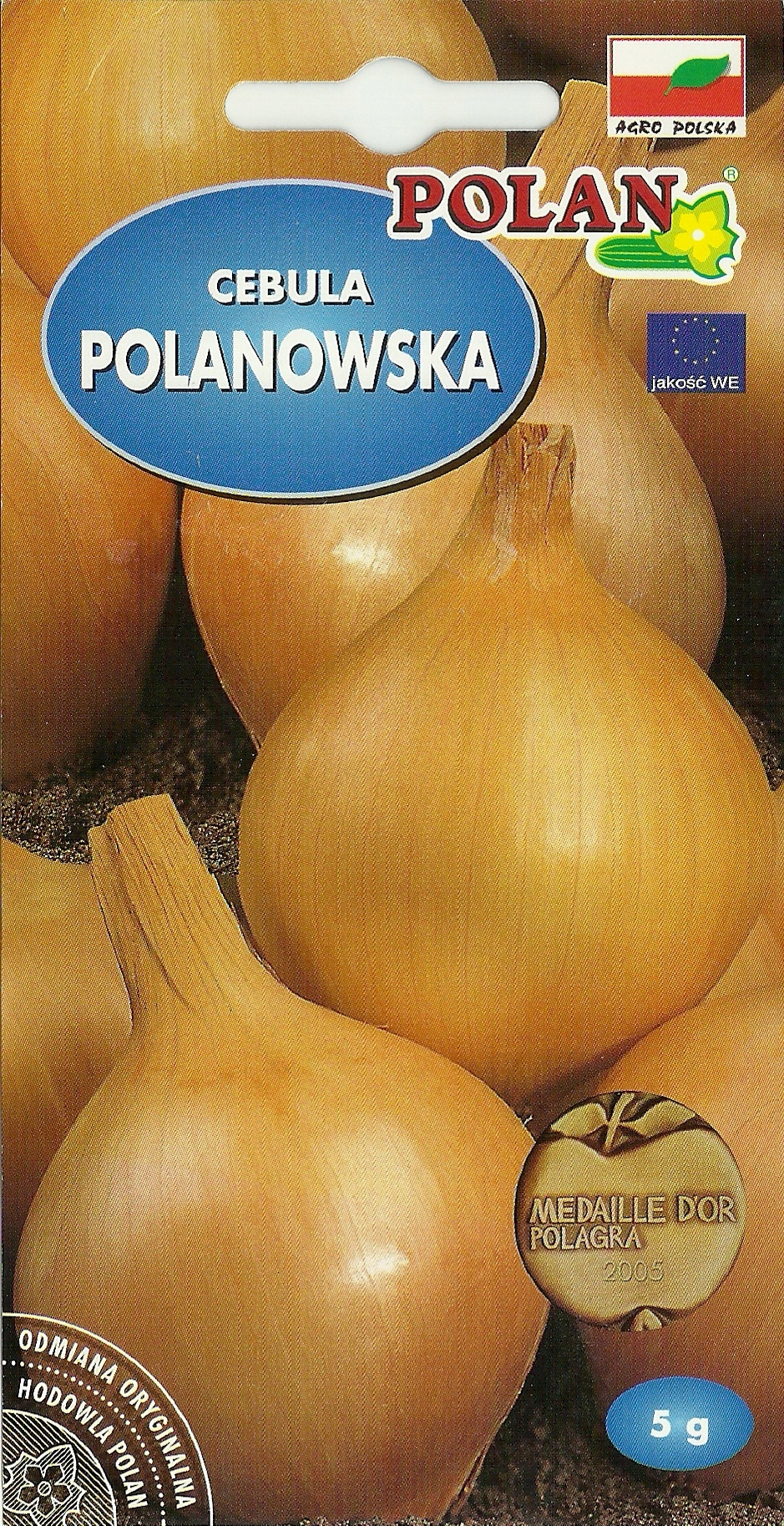 nasiona 5g CEBULA POLANOWSKA PN3523 — 2