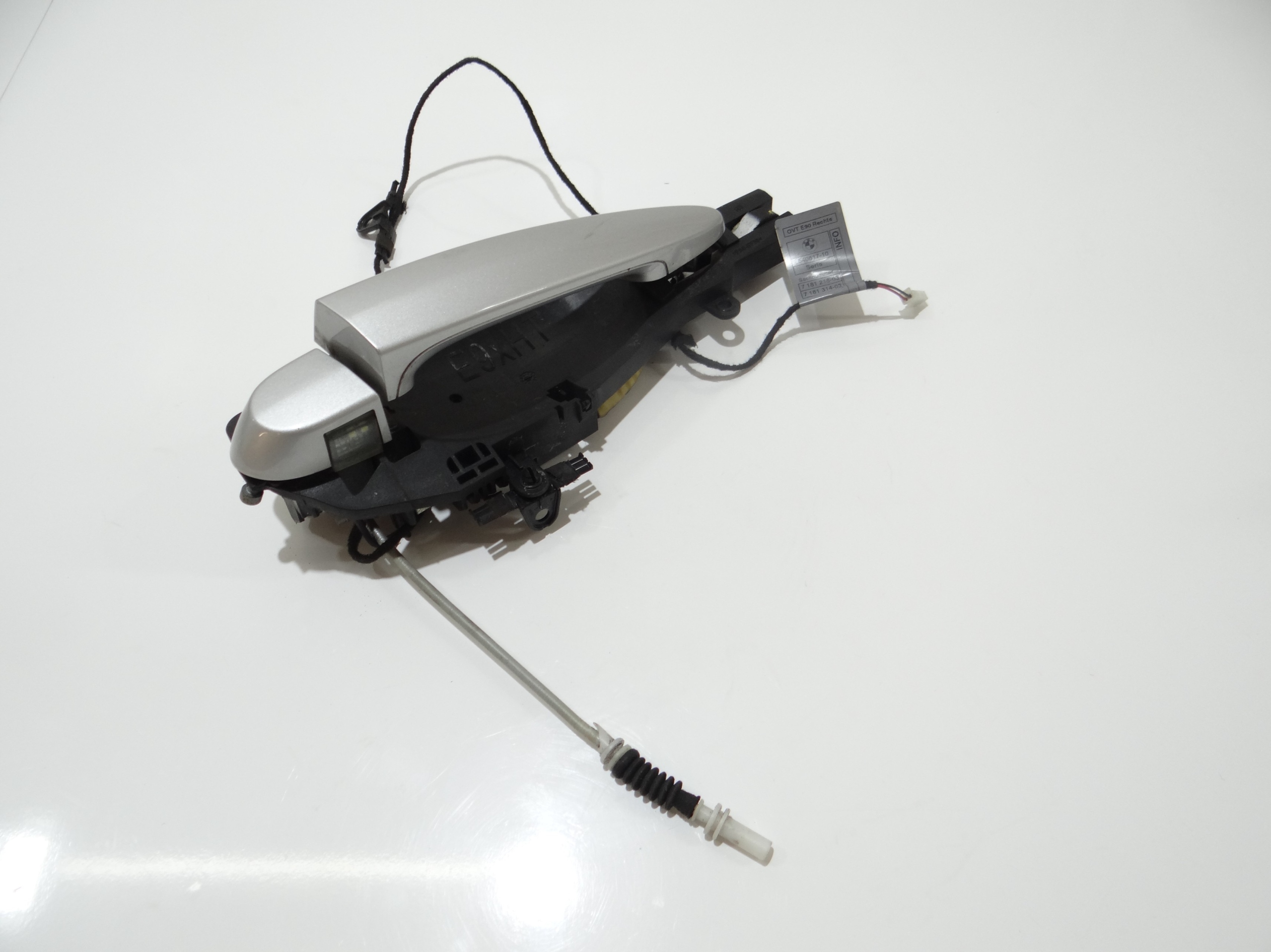 handle right rear BMW E90 LED TITANSILBER