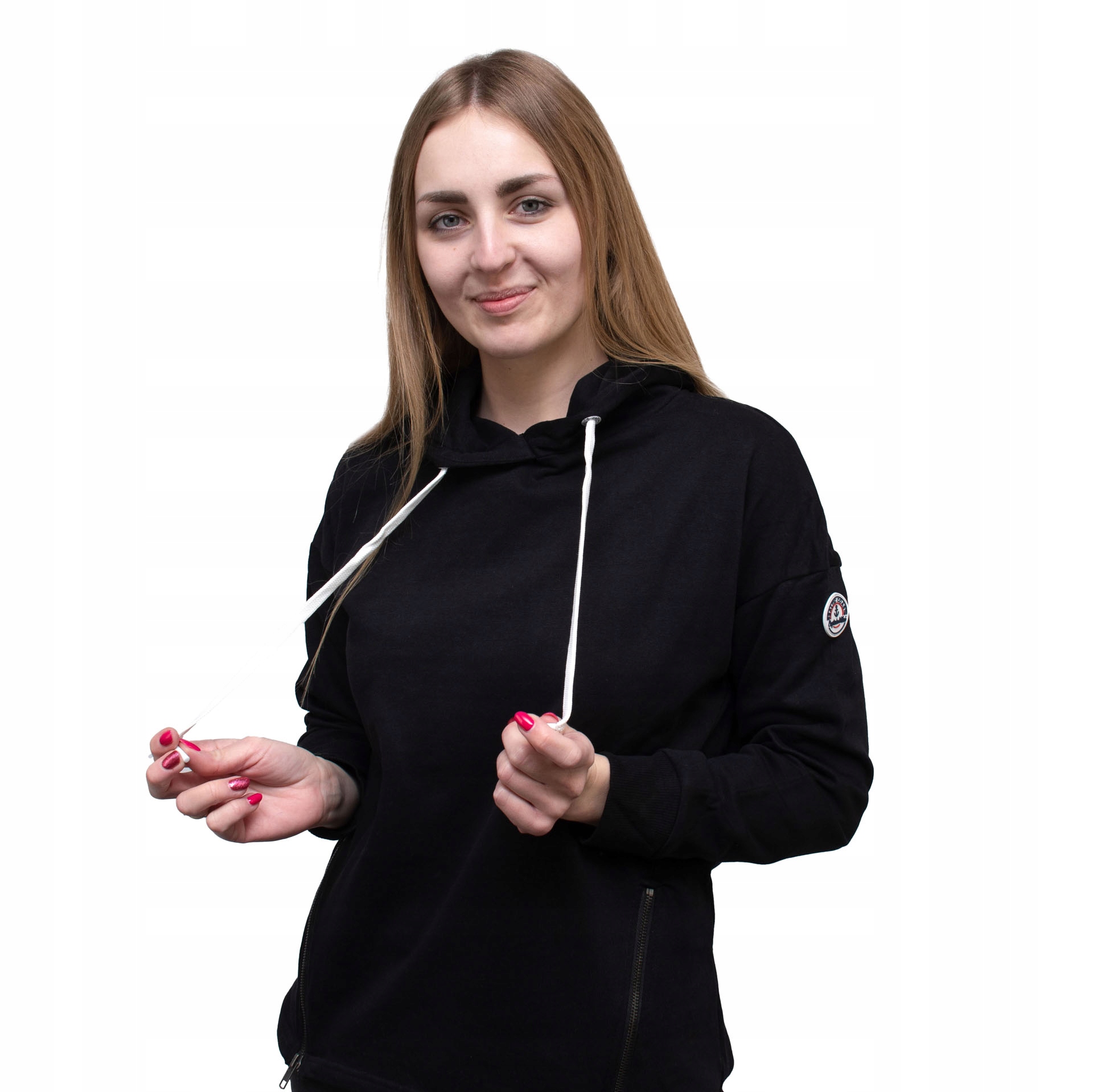 Mikina s kapucí černá Captain Mike S